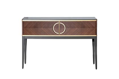 Консоль шпон 2 ящика 120x80x35см Garda Decor