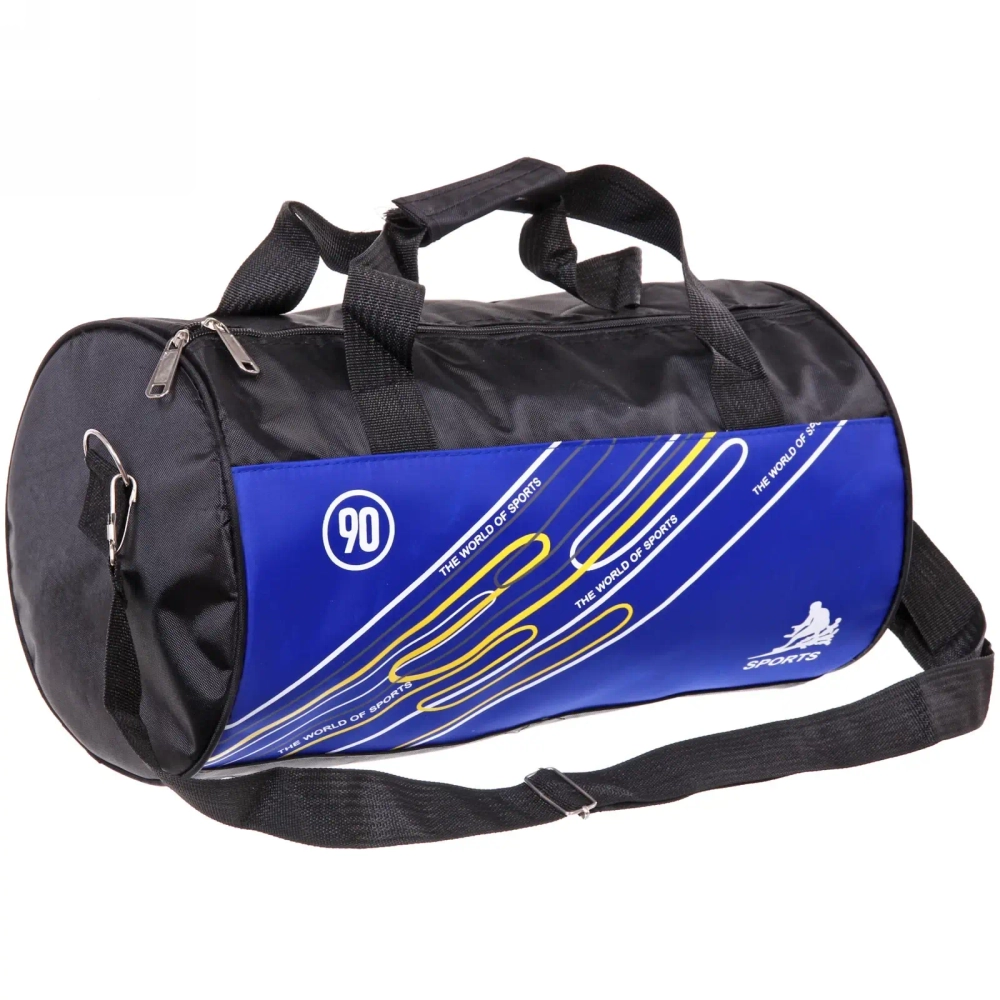 Сумка спортивная «Sports Time», цвет черный, 40*22*16см