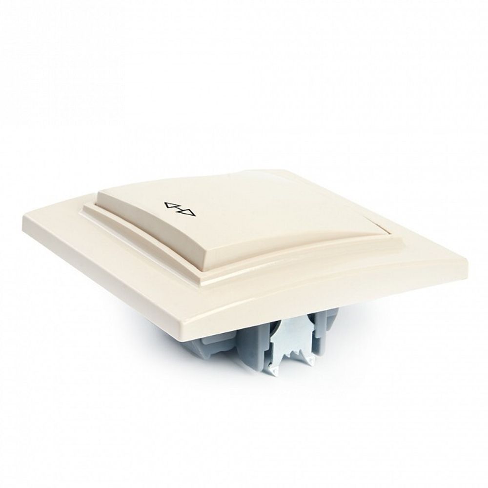 Переключатель перекрестный одноклавишный Stekker Эрна 39926