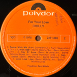 Chilly ‎– For Your Love (Скандинавия 1978г.)