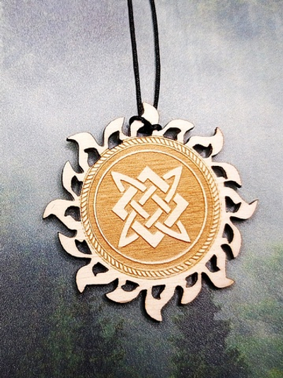 Кулон Квадрат Сварога