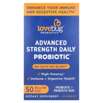 LoveBug Probiotics, улучшенный пробиотик для ежедневного приема, 50 млрд КОЕ, 30 капсул