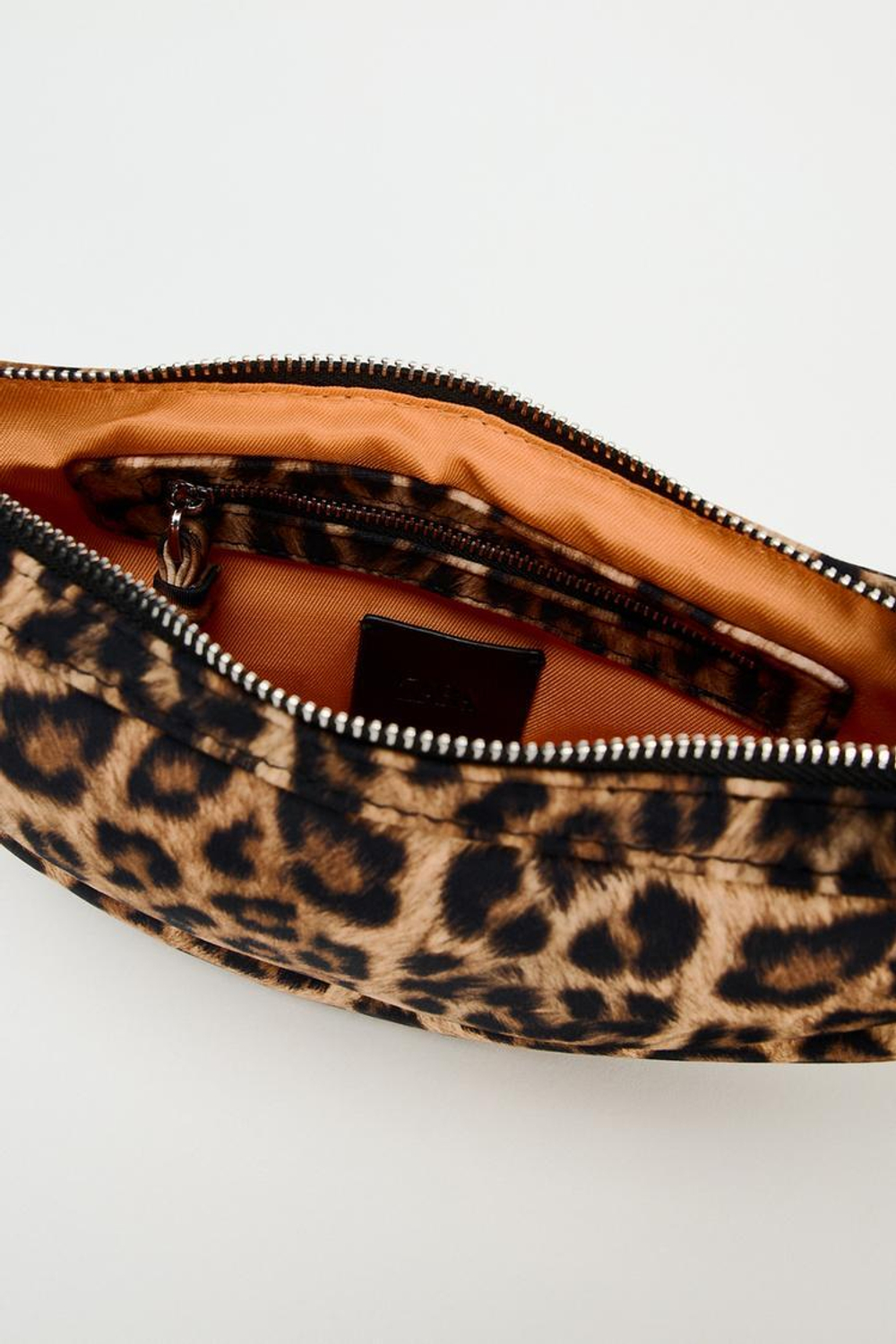 Leopard clutch zara best sale