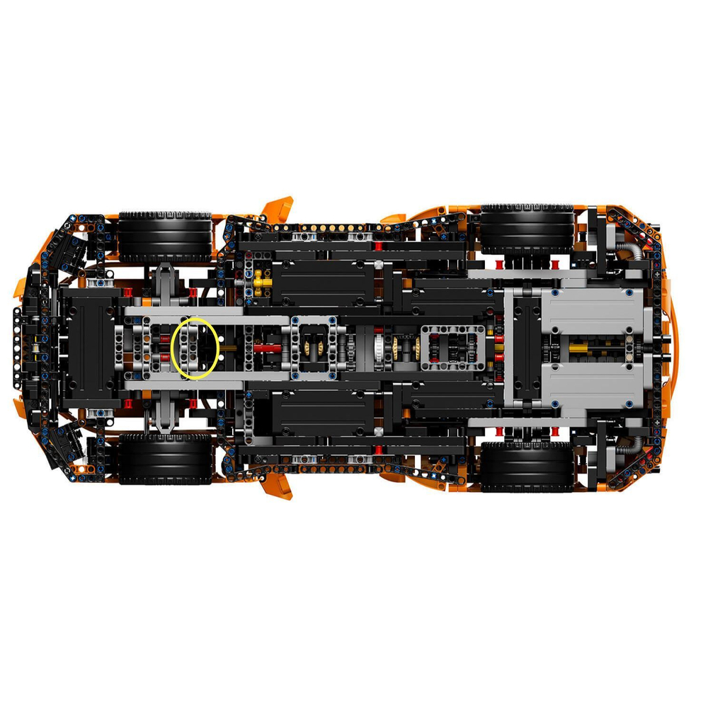 Настенное крепление кронштейн для LEGO Technic McLaren P1 42172