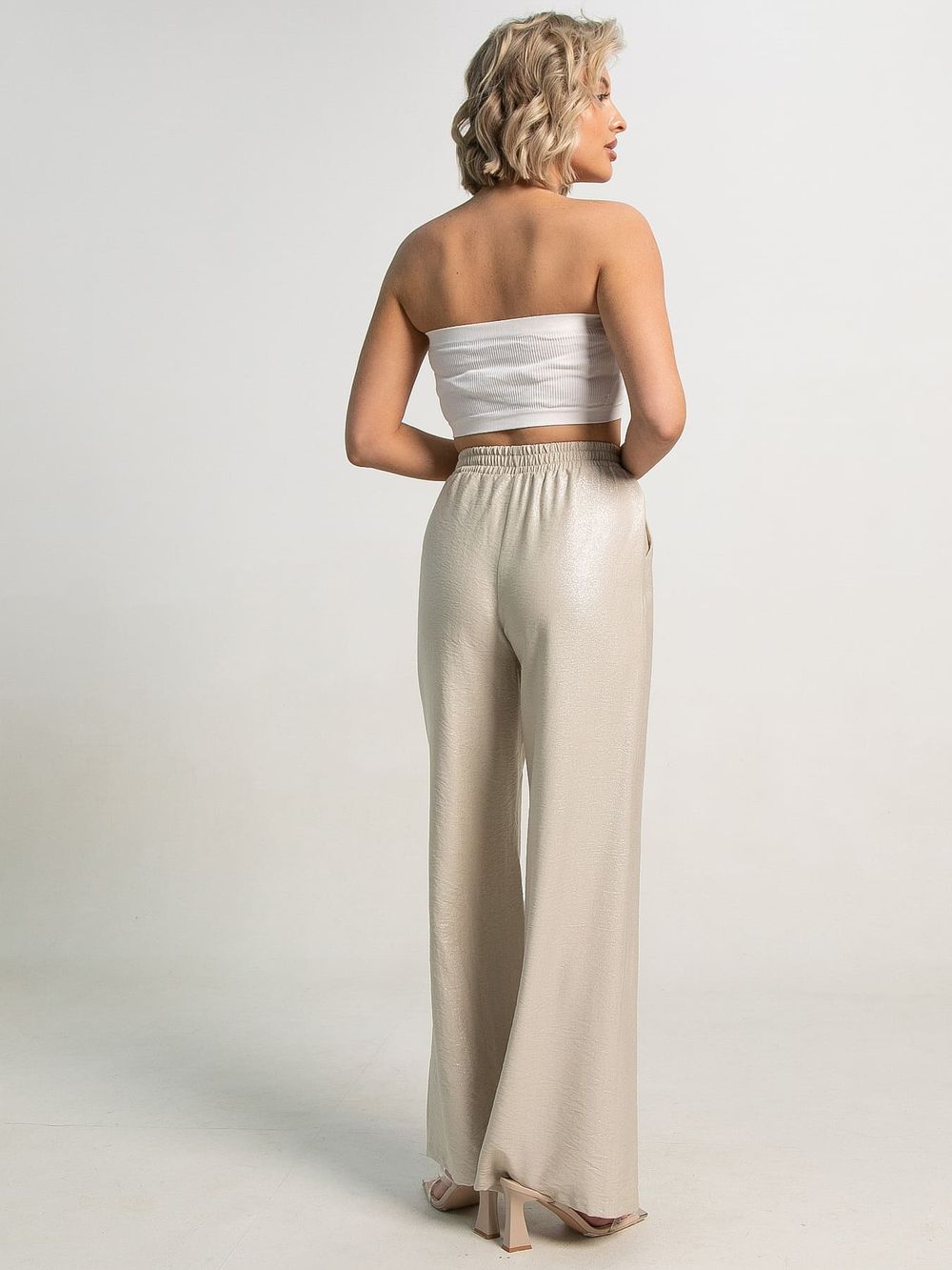 Брюки Сияние лета (бежевое серебро) Б15678-5М LT Collection