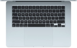 Ноутбук Apple MacBook Air A3241 M4 10 core 16Gb SSD256Gb/10 core GPU 15.3" Liquid Retina (2880x1864) macOS lt.blue WiFi BT Cam (MC7A4LL/A)