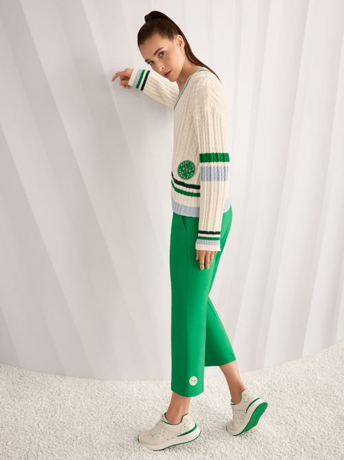 Брюки из хлопка