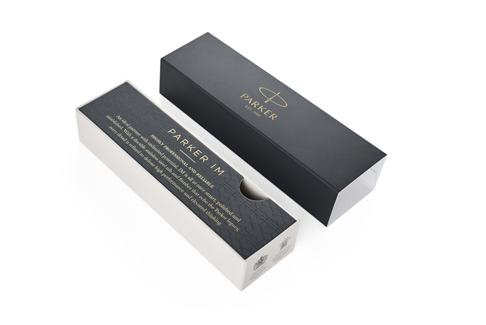 Parker IM Premium -  Grey GT, ручка-роллер, F