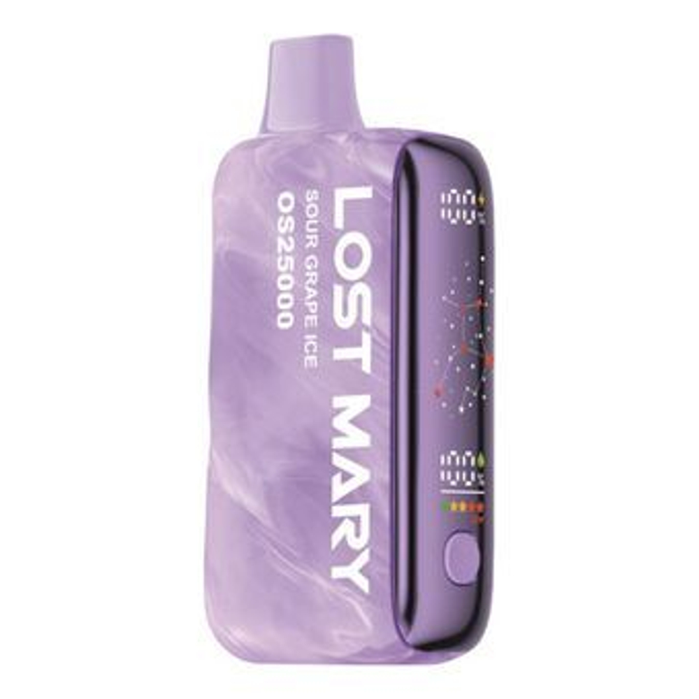 Lost mary OS25000 Кислый виноград-лёд 25000 затяжек 20мг (2%)