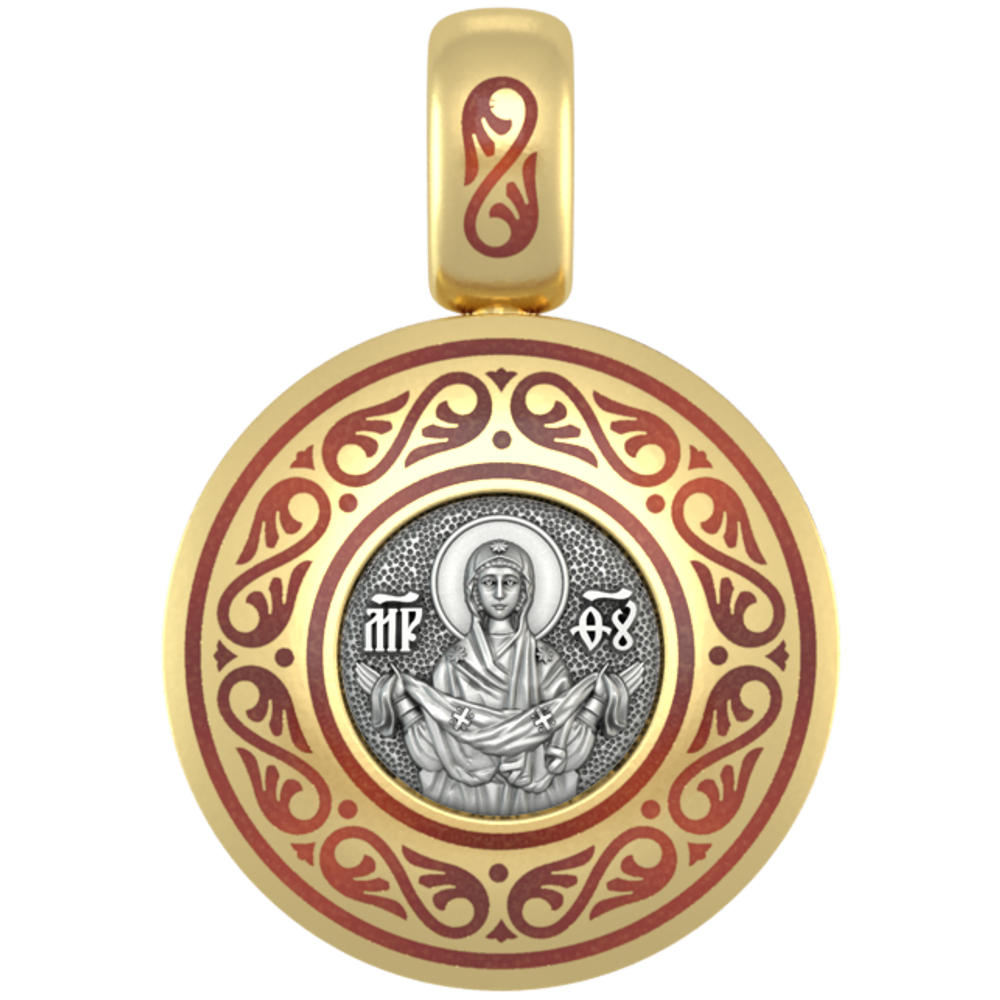 Образ "Покров Пресвятой Богородицы. Ангел Хранитель"