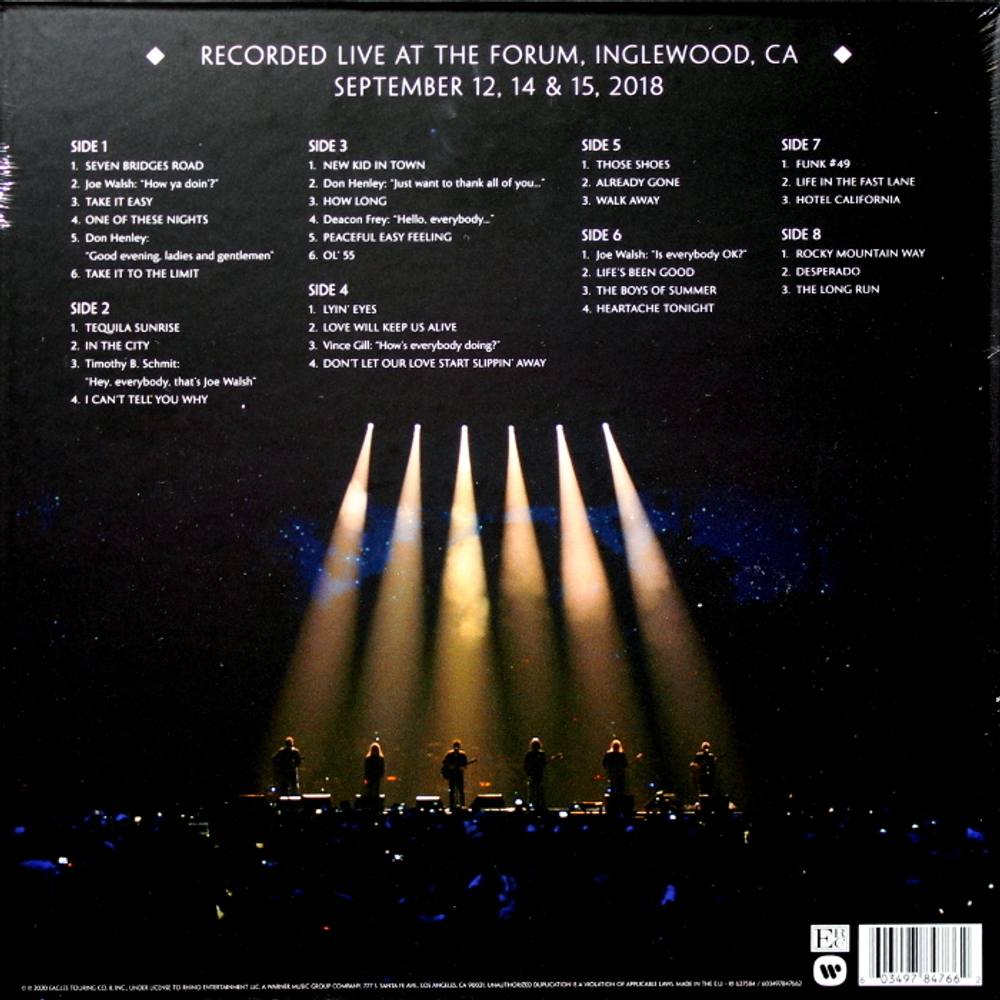 Eagles / Live From The Forum - MMXVIII (Limited Edition Box Set)(4LP)