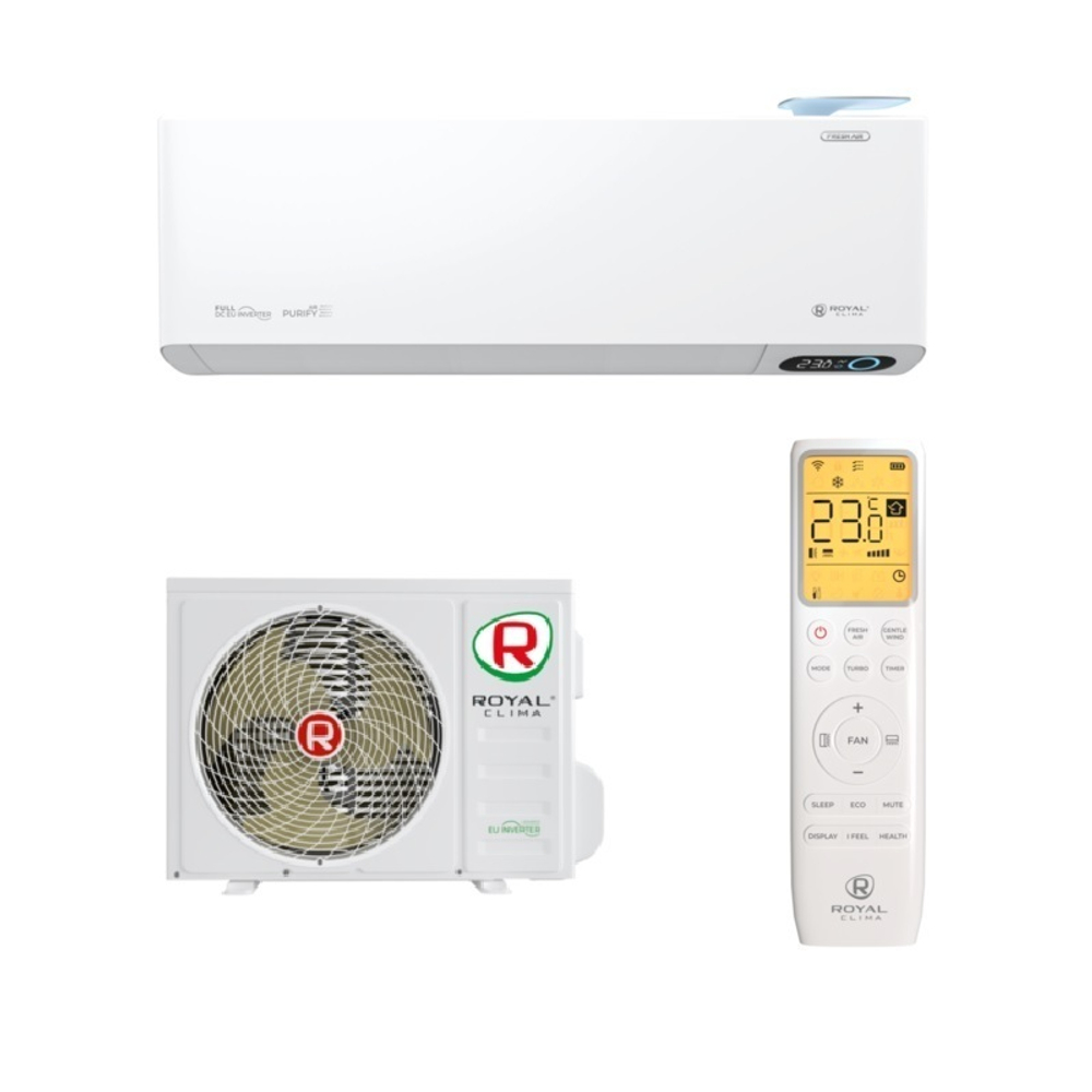 Мульти сплит-система Haier на 2 комнаты (35+35 кв.м.) FLEXIS White