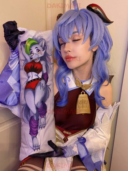 Мини дакимакура Роксана Рокси из ФНАФ Пять ночей с Фредди арт. M0846, 60х20 см