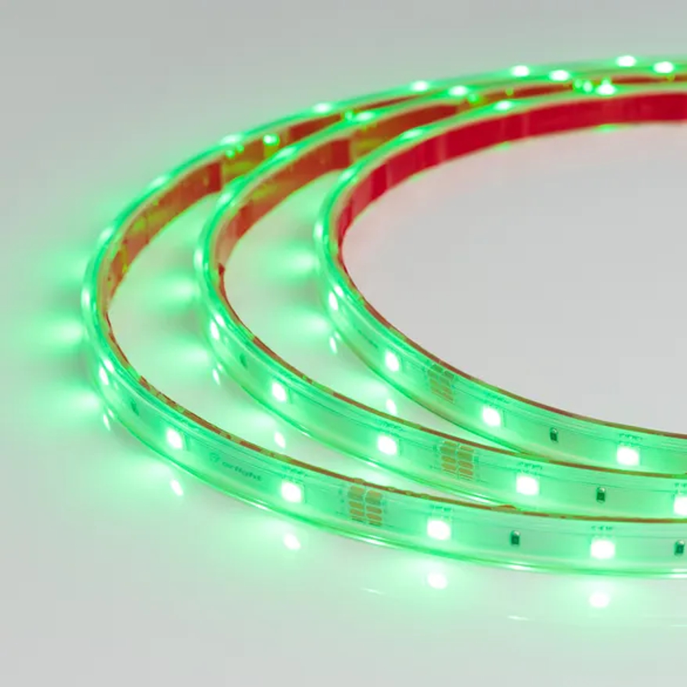 Светодиодная лента герметичная RTW-PS-B30-13mm 24V RGB (7.2 W/m, IP67, 5060, 5m) (Arlight, 7.2 Вт/м, IP67) 026484(2)