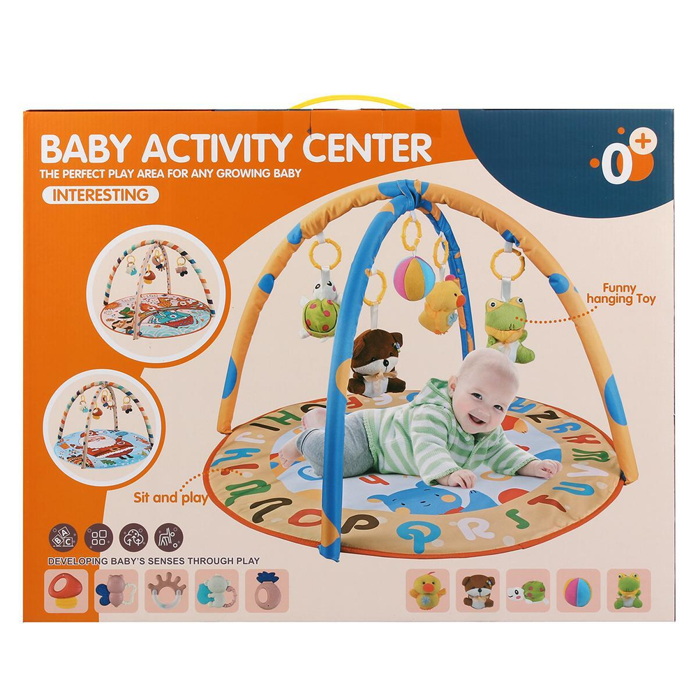 Коврик развивающий для малышей, коробка 962-1