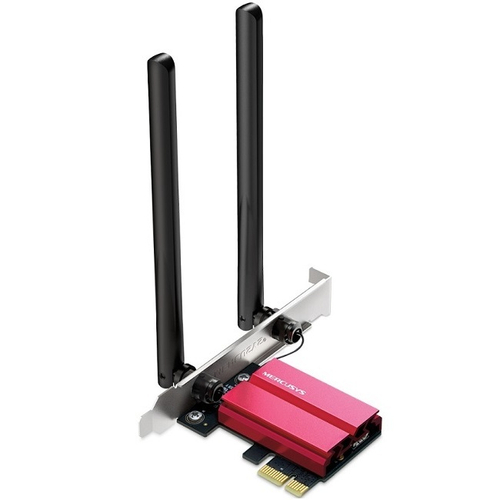 Сетевой адаптер Wi-Fi + Bluetooth Mercusys MA86XE (802.11ax, 2.4/5 ГГц, 2402 Мбит/с, PCI-E)