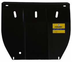 Защита картера Двигателя, КПП. 2 мм, Сталь. для Mercedes C-class 2000-2007 MOTODOR.01219