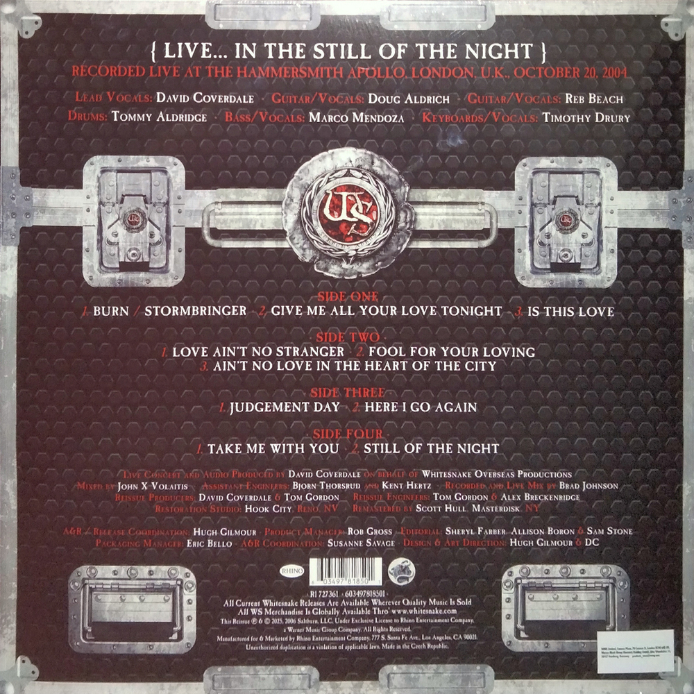 Whitesnake / Live In The Still Of The Night (2LP)