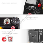 ЗУБР 10 кН, 50 кг, бензиновая виброплита (ВПБ-10 Г)