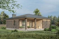 Проект Дома 109,14 кв. м К-77