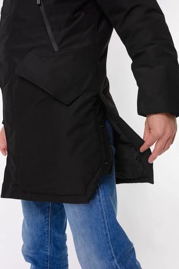 Куртка-парка KEYSOR -20 TRITON (Плащевая ткань, чёрн)