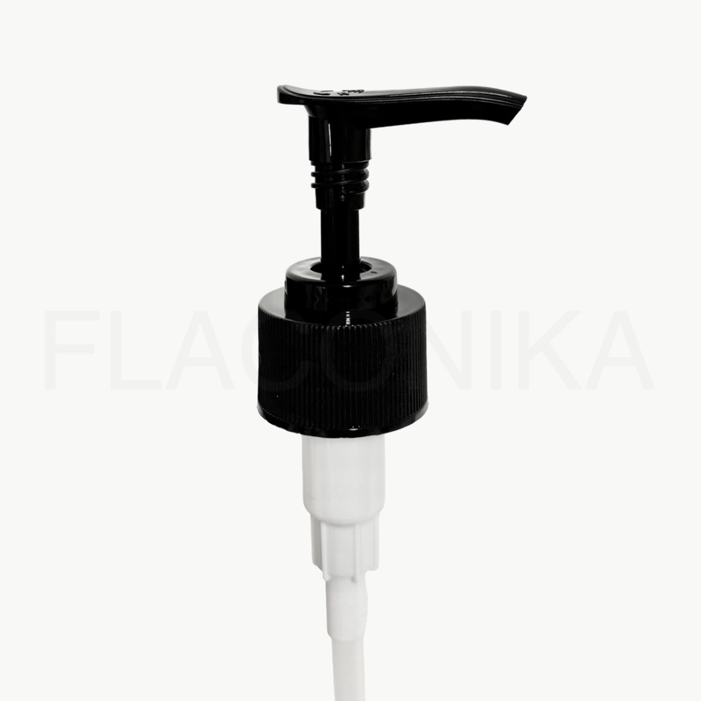Дозатор для мыла 28 винтовой Черный с узким носом