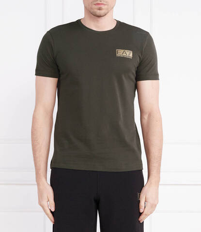 Футболка EA7 - зеленый(6LPT15 PJ5AZ)