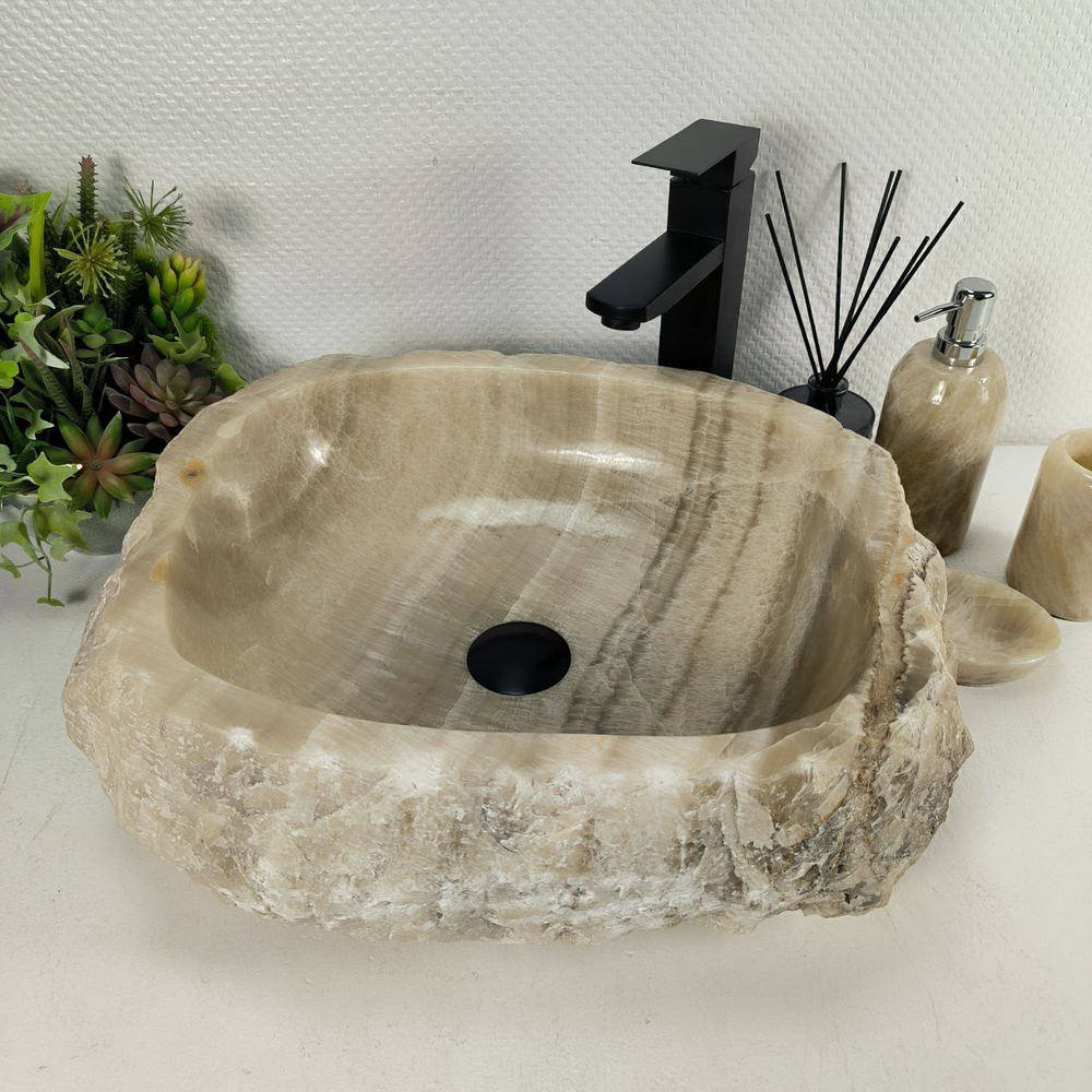 Раковина из оникса Erozy Grey EO-64548 47*40*15 0157