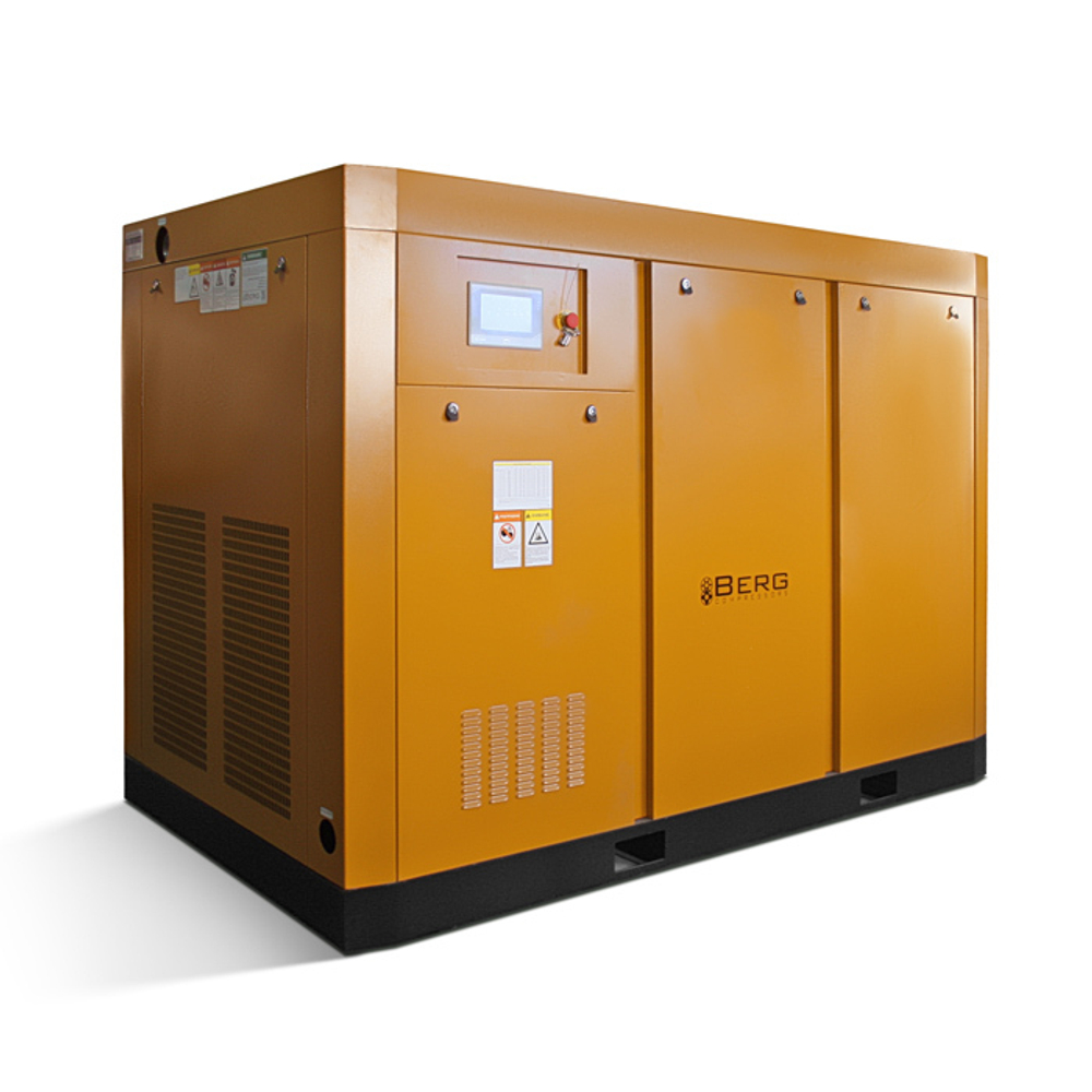 Винтовой компрессор berg вк-160 ip54 12 бар