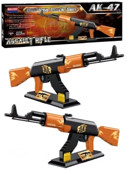 Конструктор штурмовой Автомат АК-47 663 детали