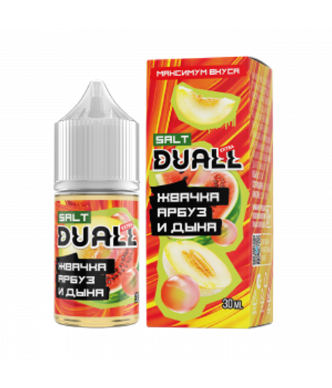 Жидкость Duall Extra, 30 мл, Light Жвачка Арбуз Дыня