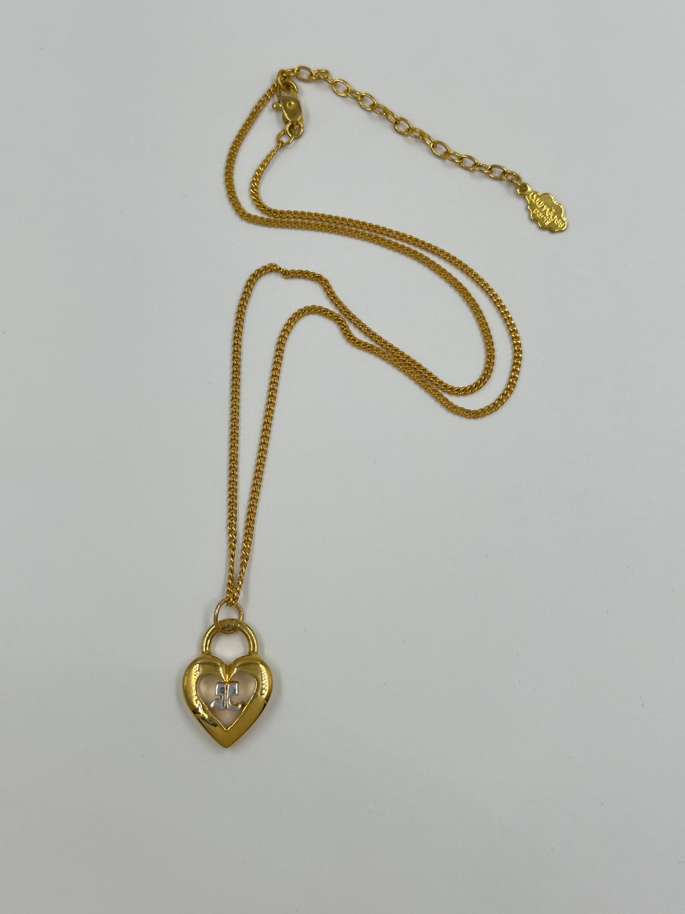 Кулон Сердце Courrèges