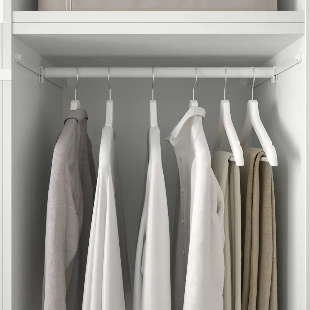 Платяной шкаф - PLATSA/FONNES/IKEA/ ПЛАТСА/ФОННЕС ИКЕА,300x57x241 см, белый