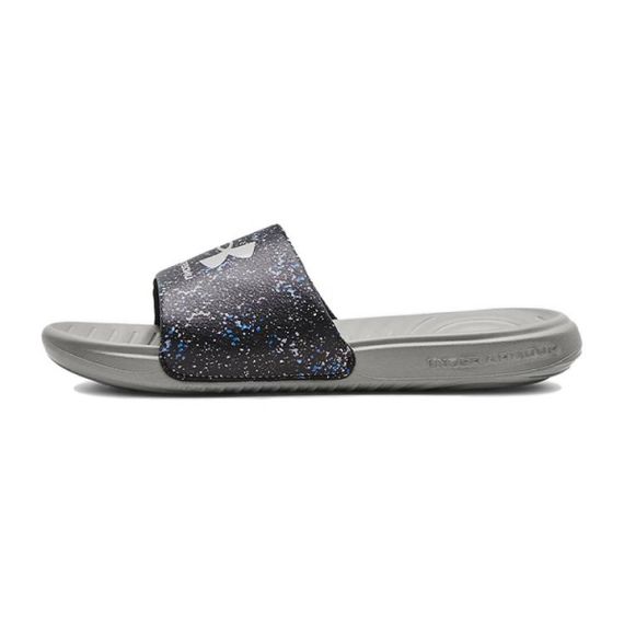 Under Armour Ansa Graphic Slide 'Black Tin Speckled'