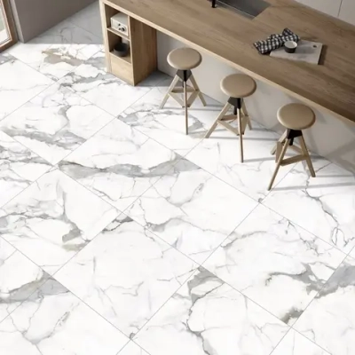 Керамогранит Primavera Maverick White Carving 60x60 см (CR104)