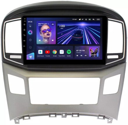 Магнитола для Hyundai H1 2015-2022 - Teyes CC3 Android 10, ТОП процессор, 4/32 Гб, CarPlay, SIM-слот