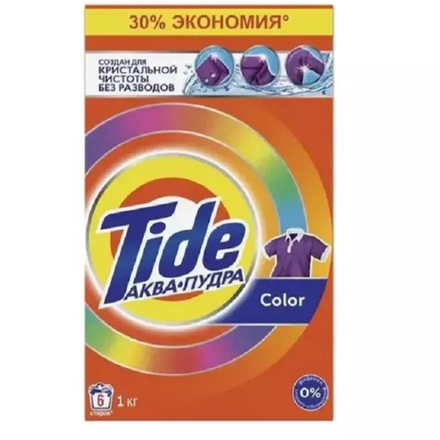Стиральный порошок Tide Автомат Аква-Пудра Color 1 кг