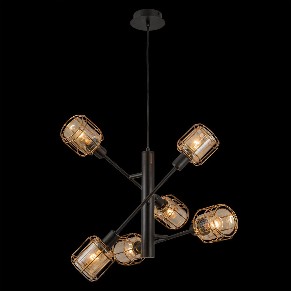 Citilux Таверна CL542162 Люстра подвесная Чёрная