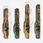Чехол для удочек мягкий 150см 2 отсека камуфляж