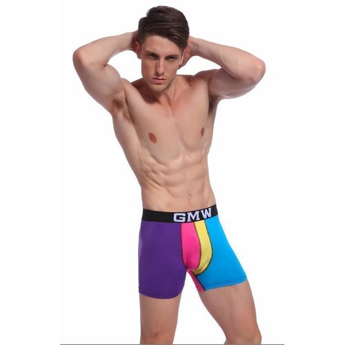 Мужские трусы боксеры фиолетовые Good Men Wear Multicolored Boxer