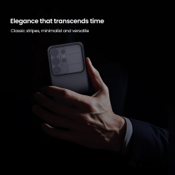 Чехол тонированный для смартфона Samsung Galaxy S26 Ultra, серия CamShield Pro (защитная сдвижная шторка для камеры) от Nillkin