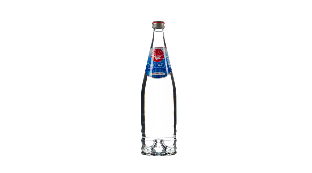 Вода Счастья Enhel Water минеральная природная родниковая газированная (Упаковка стекло 0.25 л х 15 шт.)