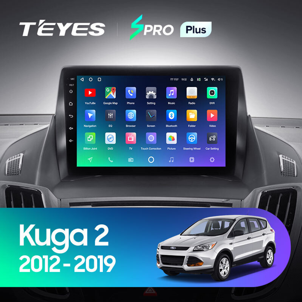 Teyes SPRO Plus 9" для Ford Kuga 2012-2019