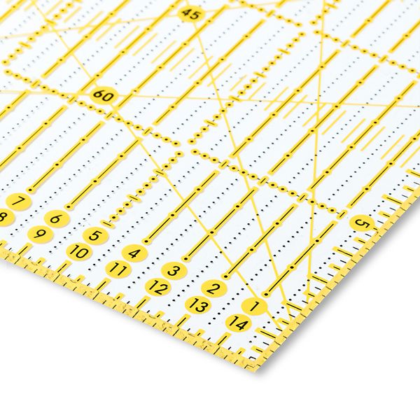 Линейка универсальная Omnigrid пластик 15х30 см, Prym 611307