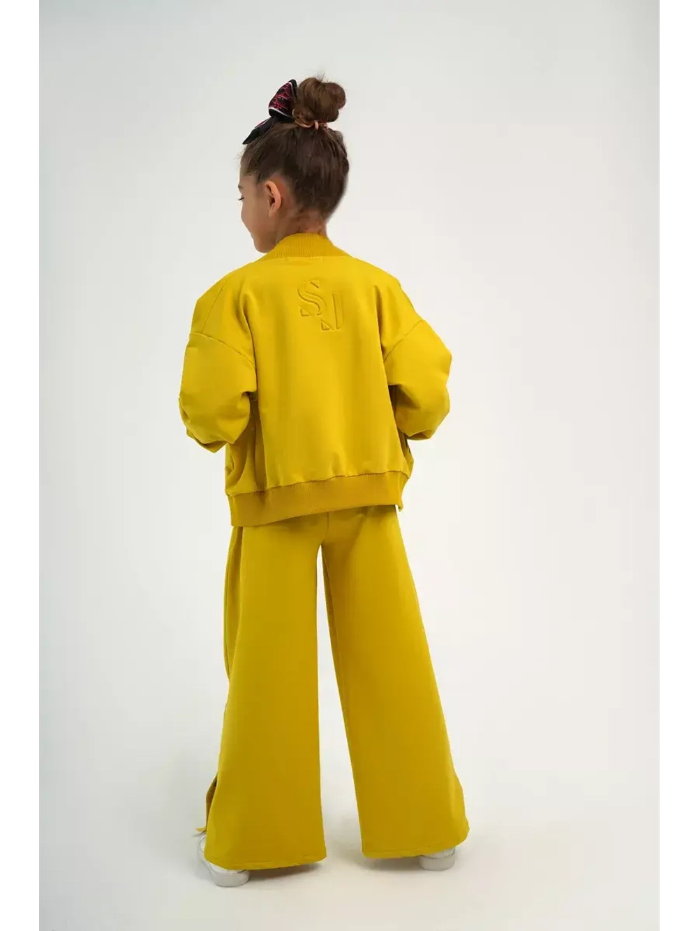 Костюм с брюками палаццо