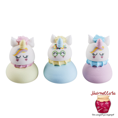 Сахарная фигурка "ЕДИНОРОЖКИ ЦВЕТНЫЕ ТП", 1 шт.