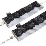 Атласные наручники с кружевом Fifty Shades of Grey Play Nice Satin and Lace Wrist Cuffs