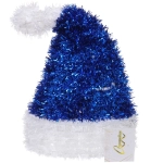 Украшение фольгированное «Зимняя шапочка» 22*15*7 см, голубой