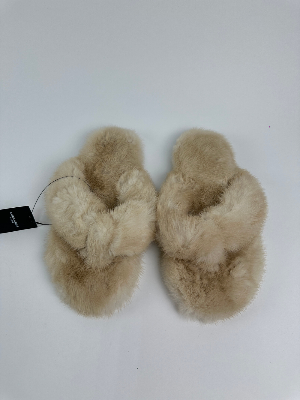 Шлепки Saint Laurent