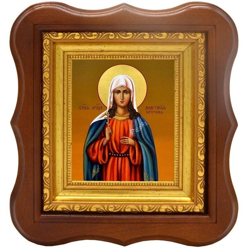 Анастасия Патрская мученица. Икона на холсте.